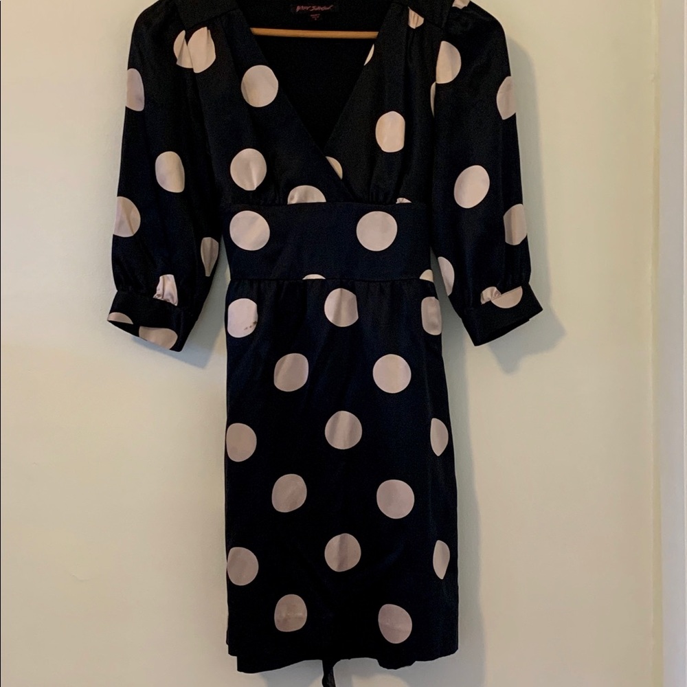 Vintage Betsy Johnson silk dress